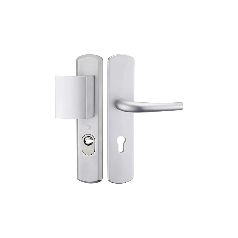 poignée blindée heracles porte paliere champagne